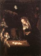 Geertgen Tot Sint Jans Nativity, at Night Sweden oil painting artist